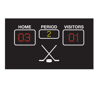 HOCKEY_SCOREBOARD_NHL_MOCK_01 Sticker