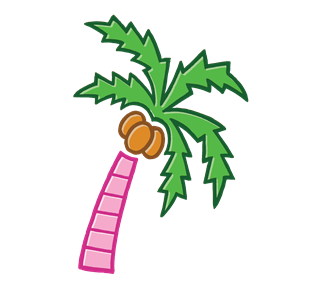 Palm Tree Sticker