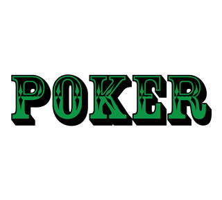 POKER TEXT Sticker