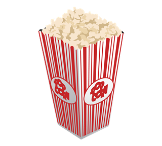 POPCORN Sticker