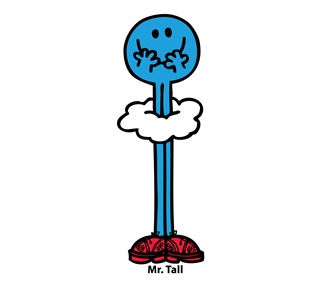 MrTall Sticker