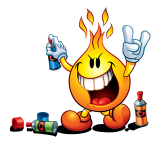 Flameboy_Tagging Sticker