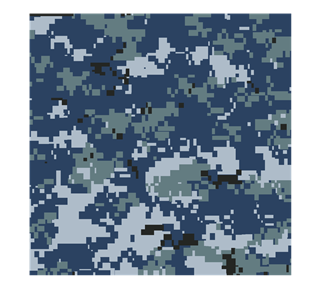 camouflage Sticker