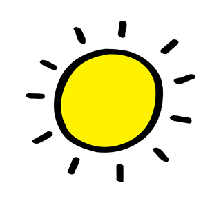 Sun Basic Sticker