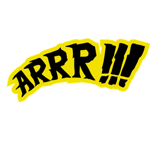 ARRR!!! Sticker