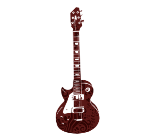 Guitar Sticker