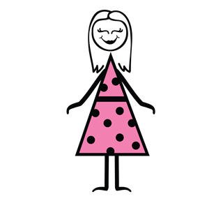 girl_head5 Sticker