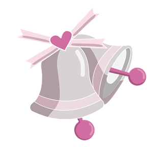 Wedding Bells Sticker