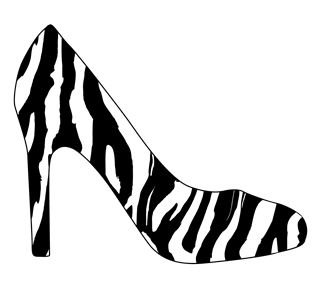 zebrashoe Sticker