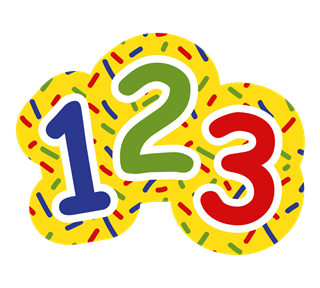123 Sticker