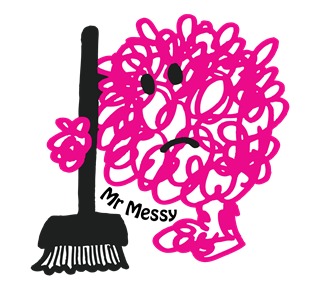 Mr_Messy_05_1 Sticker