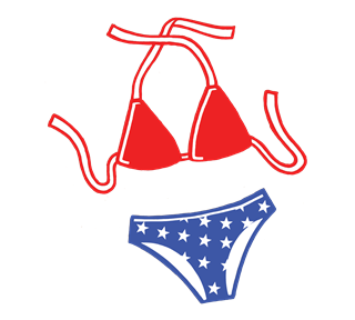 Bikini Sticker