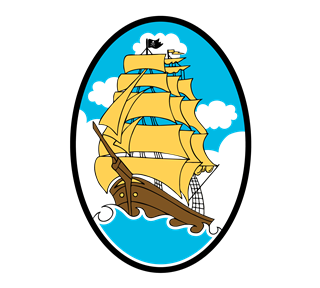 SU_PIRATE_SHIP_01 Sticker