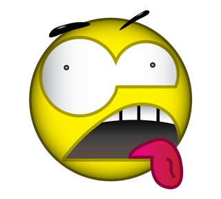 Gross Emoticon Sticker