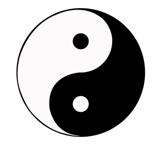 Yin Yang Sticker