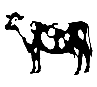 cow Sticker