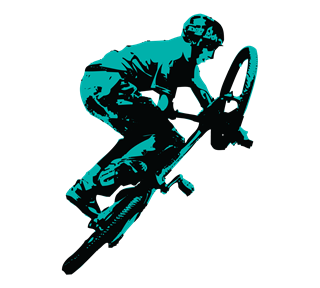 bmxtrick2 Sticker