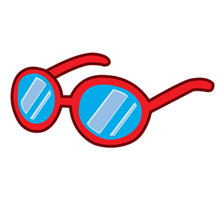 Sunglasses 3 Sticker