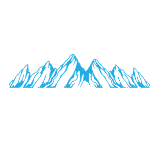 Mountains Sticker
