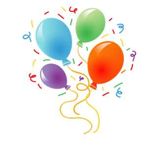 balloons Sticker