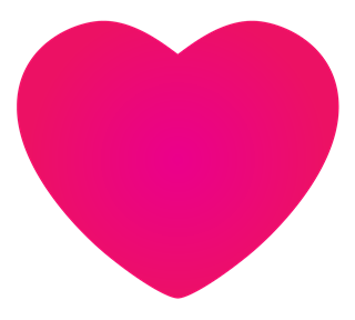 Pink Heart Sticker