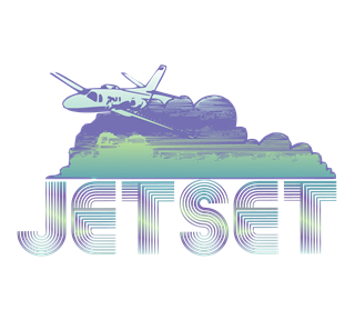 jetset Sticker