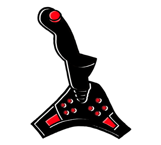 NewSchoolJoystick-4 Sticker