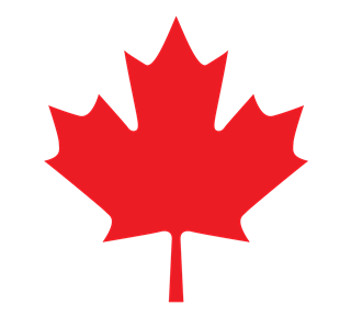 Canadian Maple Leaf Sticker