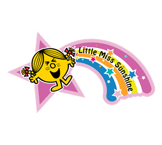 Sunshine Rainbow Whoosh Sticker