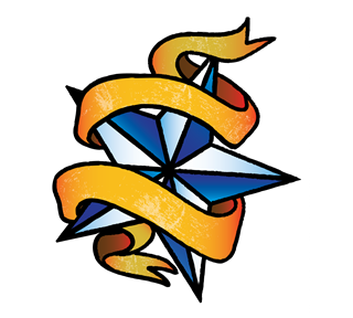 Nautical Star Sticker