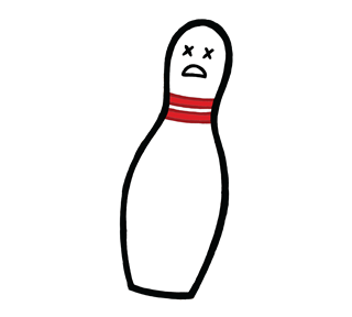 deadpin Sticker