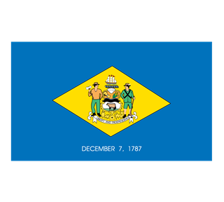 delaware Sticker