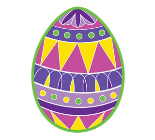 Easter Egg 2 Sticker