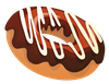 Donut Chocolate Swirl