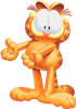 Garfield Arms Out Airbrushed