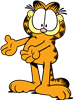 Garfield Arms Out