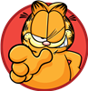 Garfield Pointing