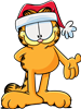 Garfield Santa