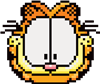 Garfield Smile Pixel