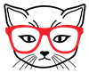 Hipster Cat