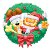 Holiday Garfield & Odie