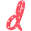 Letter D