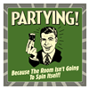 partying