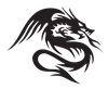 Tribal Winged Dragon
