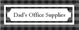 Checkers Office Label