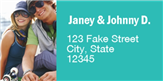 Photo Address Label