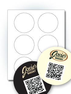 3" Round Labels