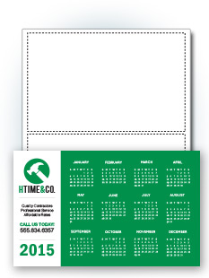 8" x 5" Calendar Stickers