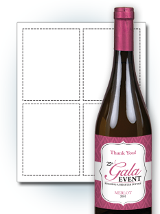 Portrait Wine Labels